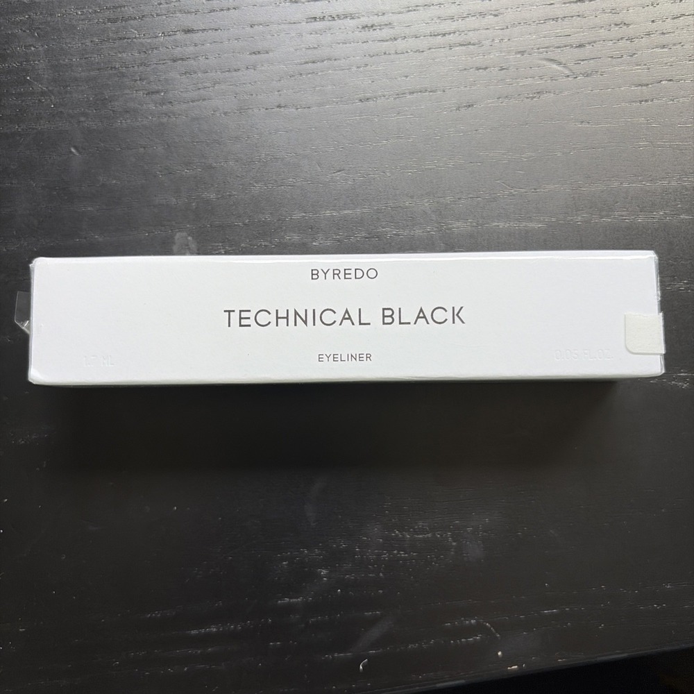 Byredo Technical Black Eyeliner 1.7ml Liquid Liner Transfer proof Vegan Sealed
